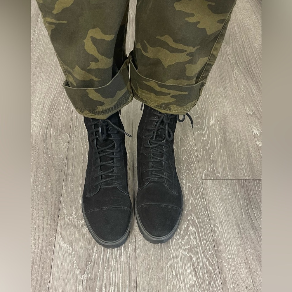 Lucky Brand Black real suede Boots